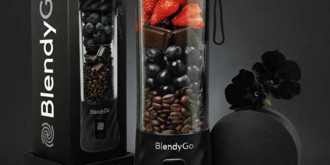 Blender bezprzewodowy blendygo 3 przenośny czarny