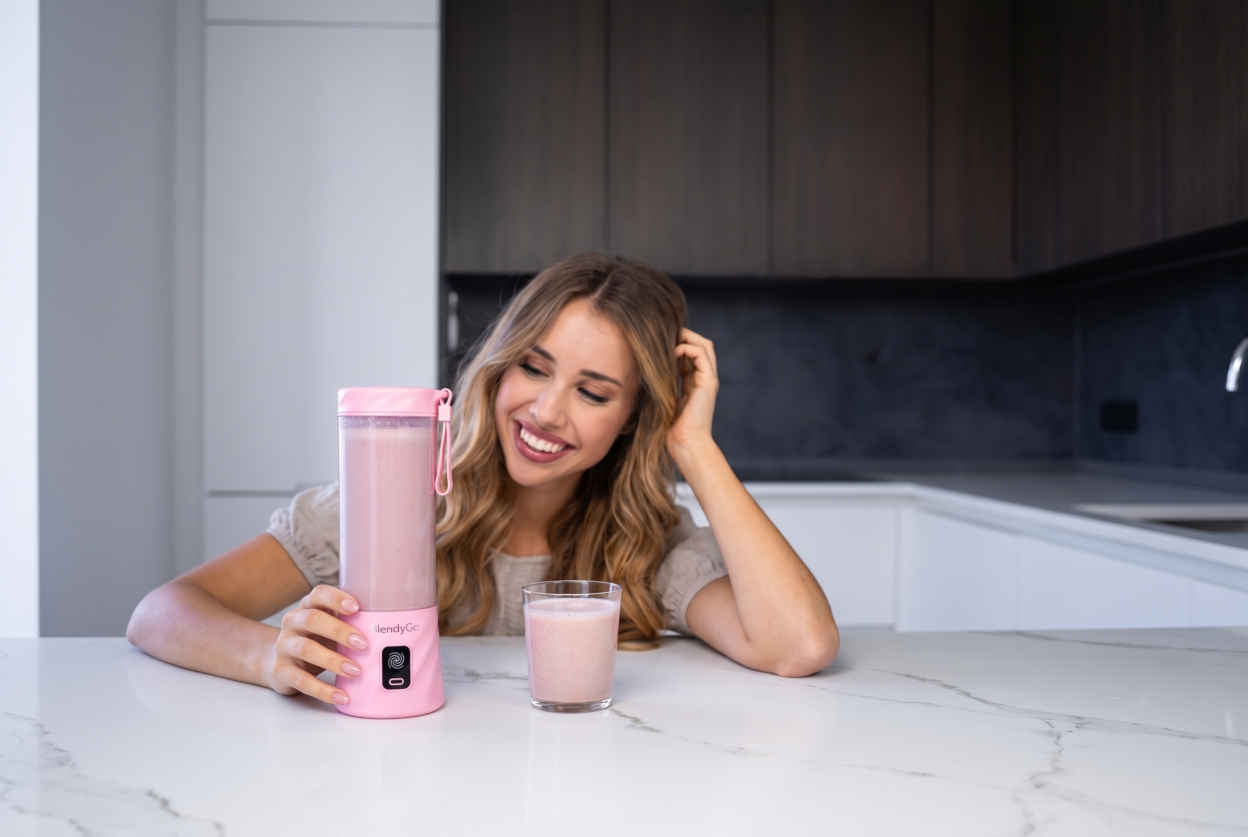 Kalorienarmer Smoothie unter 200 Kalorien
